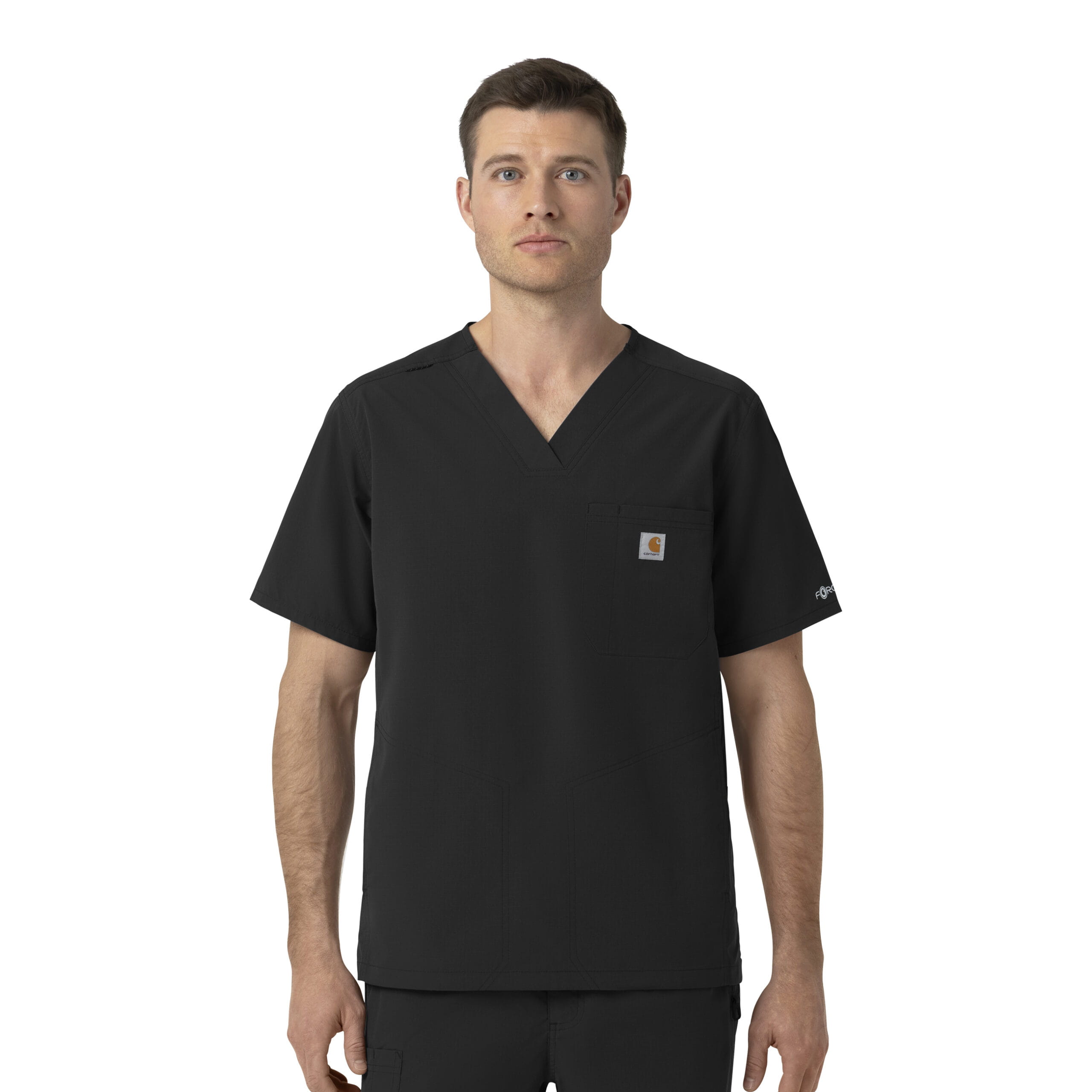 Scrub Top (C16239) - Black Scrub Top (C16239) - Black