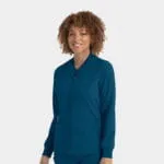 Womens Epic Zip Jacket (4812) - Caribbean Blue