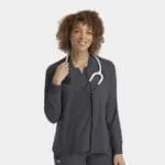 Womens Epic Zip Jacket (4812) - Pewter