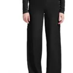 Womens 5-Pocket Ruched W (MC011) - Black
