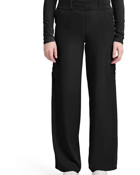 Womens 5-Pocket Ruched W (MC011) - Black